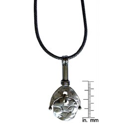 Sterling Silver Eclipse Necklace (Israel)