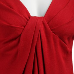 Jones New York Women's Red Roma Jersey Dress