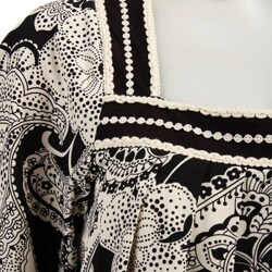 August Silk Women's Paisley Print Shirt