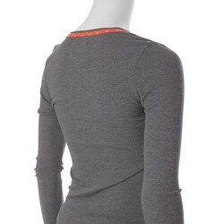 Scrapbook Long Sleeve Waffle Knit Top