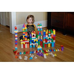 KidKraft 200-piece Wooden Mosaic Block Set