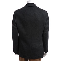 Radley Men's Wool Knit Charcoal Grey Blazer