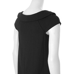 Sangria Cap Sleeve Ponte Knit Dress