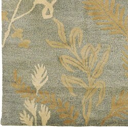 Hand-tufted Flora Moderna Collection Wool Rug (5' x 8')