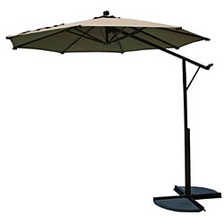 Commercial 9-foot Dual Function Sunbrella Umbrella
