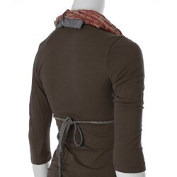 Self Esteem Junior's Vest Front Top and Scarf