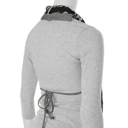 Self Esteem Junior's Vest Front Top and Scarf