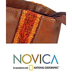 Leather 'Imperial' Shoulder Bag (Peru)