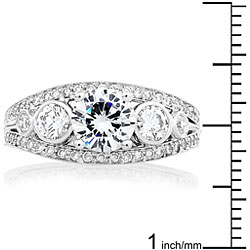 18k Gold 1 3/4ct TDW Diamond Engagement Ring (G-H, SI)