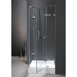Vigo Square Totally Frameless Shower Enclosure