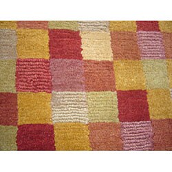 Indo Tibetan Multicolor Rug (4' x 6')