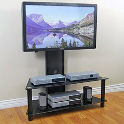 42 inch 4-in-1 TV Stand w/ Removable Mount - 2 Level