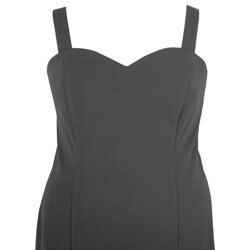 Onyx Nite Plus Size Tank Dress with Bolero