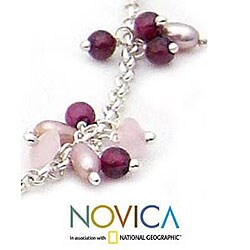 Pearl and Rose Quartz 'Promise of Love' Choker (Thailand)