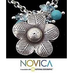 Turquoise 'Spring Blossom' Necklace (Thailand)