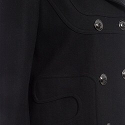 Via Spiga Women's Short Wool Peacoat