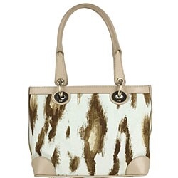 Christian Dior Leopard Print Medium Tote