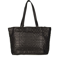 Prada Black Weave Nappa Leather Tote