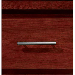 Nevis Single-drawer Spice-finish Nightstand