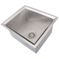 Ticor 16-gauge Stainless Steel Undermount Kitchen Sink