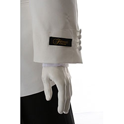 Ferrecci Men's White Shawl Collar Dinner Jacket