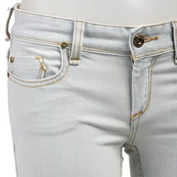 FINAL SALE Odyn Women's 'Sea Bleach' Skinny Jeans