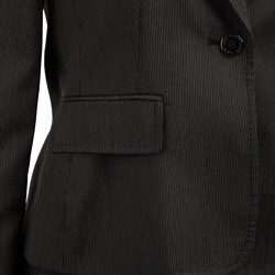 Anne Klein Women's 3-piece Mini Stripe Pant Suit