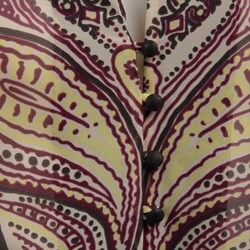 BCBGeneration Women's Sheer Top-tie Blouse