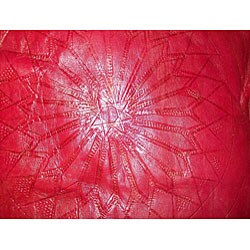 Genuine Leather Square Ottoman (Morocco)