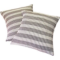 Set of 2 Fair Trade Handloom Pillows (India)