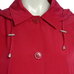 Regent Women's Petite Packable Long Travel Coat