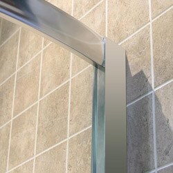 DreamLine Sector Tempered Glass Shower Enclosure