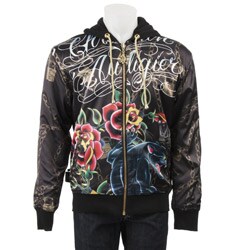 Christian Audigier Men's 'Blink' Reversible Hoodie