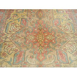 Egyptian Ivory/ Salmon Rug (8' x 12')