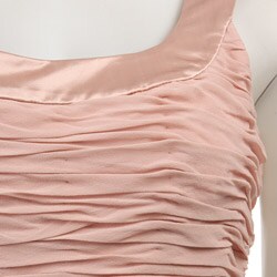 Donna Ricco Women's Satin Charmeuse Tank Dress