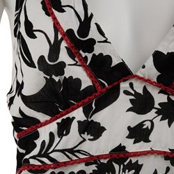 FINAL SALE Voile Women's Floral-print Halter Top