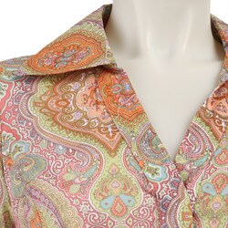 FINAL SALE Joseph A. Women's Paisley Print Top