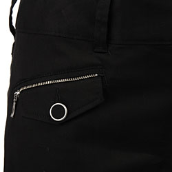 FINAL SALE Joseph A. Women's Black Zippered Pants