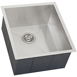Ticor Stainless Steel 16-gauge Square Undermount Bar Sink