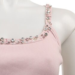 RXB Women's Jeweled Strap Tank Top