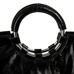 Melie Bianco Circle-handle Handbag