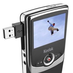 Kodak Zi6 Black HD Pocket Video Camera (Refurbished)