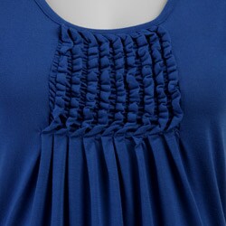 Stephanie Rogers Women's Ruffle-front Dress