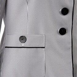 Nine West Women's 2-piece Seersucker Skirt Suit