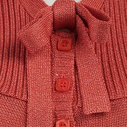 Tulle Women's Sleeveless Button-up Knit Vest