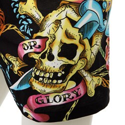 Ed Hardy Men's 'Death or Glory' Black Boxer Shorts