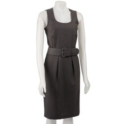 Calvin Klein Women's Belted 2-piece Dress