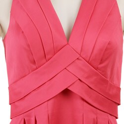 Calvin Klein Women's Sleeveless Pleated Dress