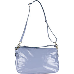 Fendi 'Chef' Blue Flap-front Shoulder Bag