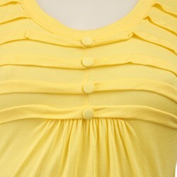 FINAL SALE Kische Women's Pleated Front Top